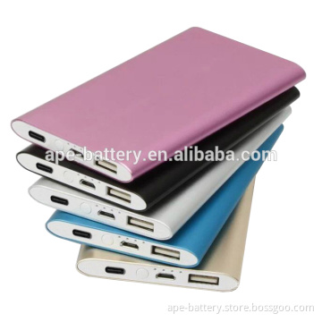 2016 new design economic power bank embedded QC3.0/2.0 IN & OUT Type C